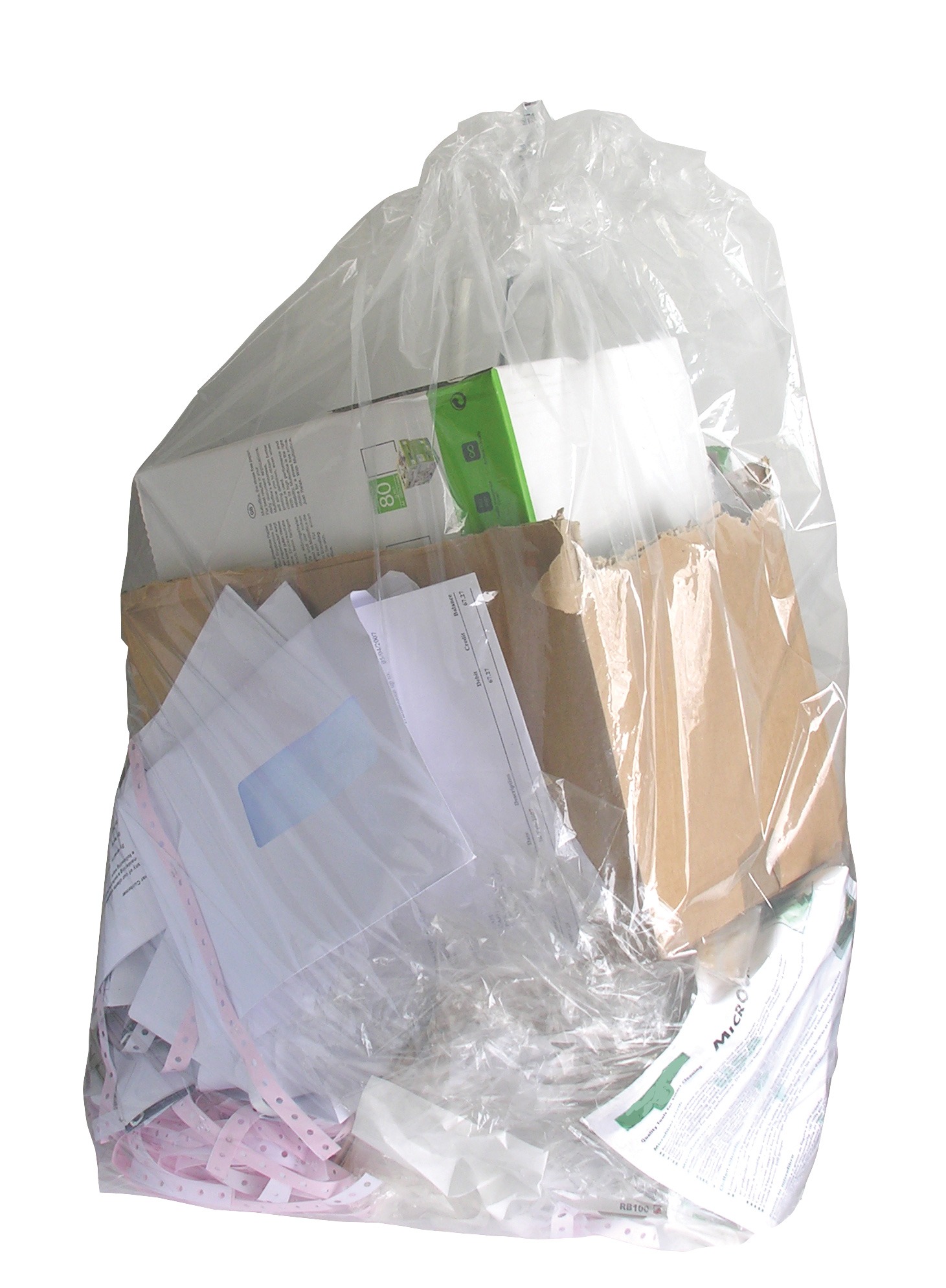 PMC | CLEAR EXTRA HEAVY DUTY COMPACTOR SACK 20" X 34" X 47" X 100 | K229