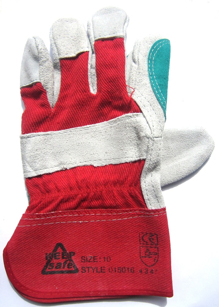 KEEPSAFE |  REINFORCED PALM LUMBER RIGGER GLOVE PAIR
