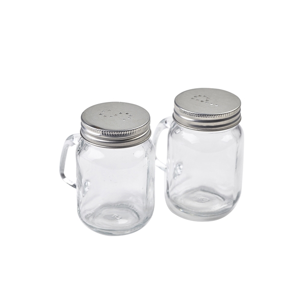 GENWARE | MASON JAR SALT & PEPPER SHAKER SET X 3 | SPMAS