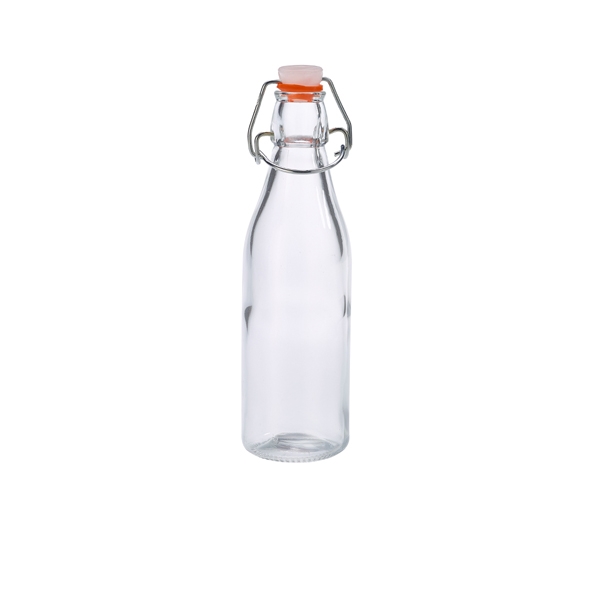 GENWARE | GLASS SWING BOTTLE 25CL X 6 | SWB250