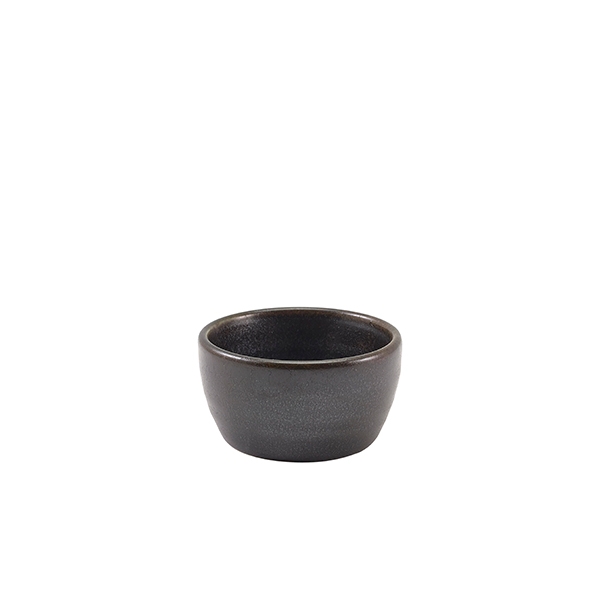 GENWARE | TERRA PORCELAIN BLACK RAMEKIN 7CL X 12 | RAM-PBK2