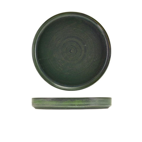 GENWARE | TERRA PORCELAIN AQUA GREEN PRESENTATION PLATE 20.5CM X 6 | PR-PAG21