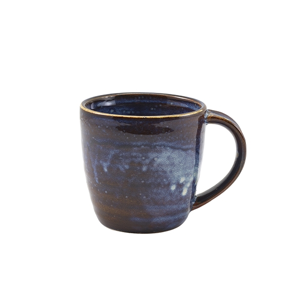GENWARE | TERRA PORCELAIN AQUA BLUE MUG 30CL X 6 | MUG-PBL32