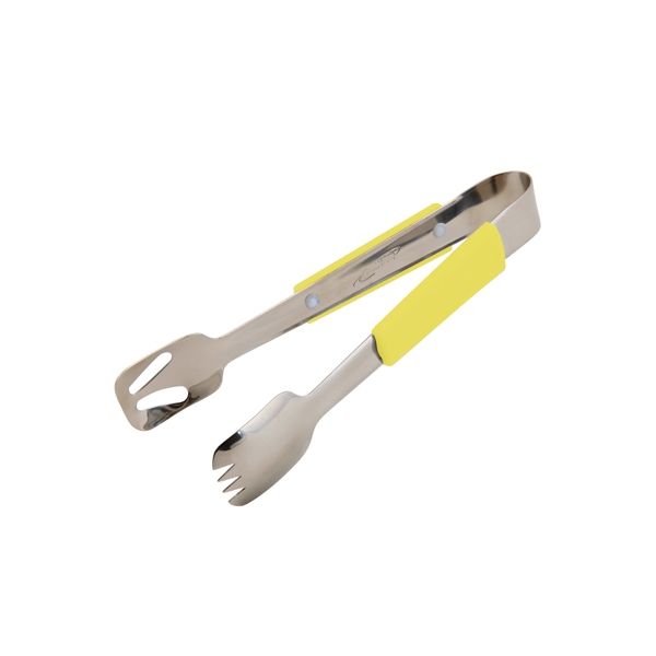 GENWARE | PLASTIC HANDLE BUFFET TONGS YELLOW | 577-08Y