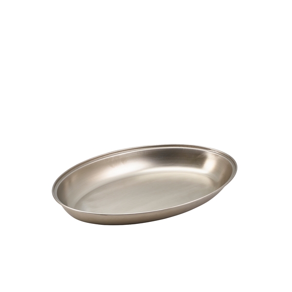 GENWARE | STAINLESS STEEL OVAL VEGETABLE DISH 25CM | 1361