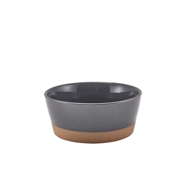 GENWARE | KAVA DARK GREY STONEWARE BOWL 15.5CM X 6 | BW-KDG15