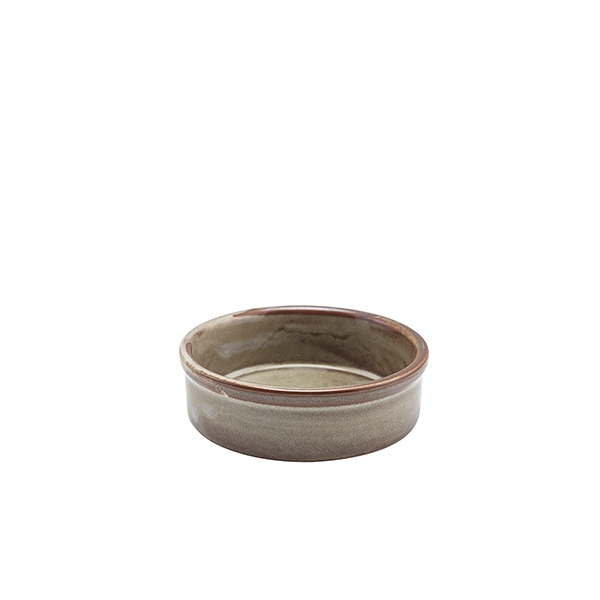 GENWARE | TERRA PORCELAIN GREY TAPAS DISH 10CM X 12 | TD-PG10