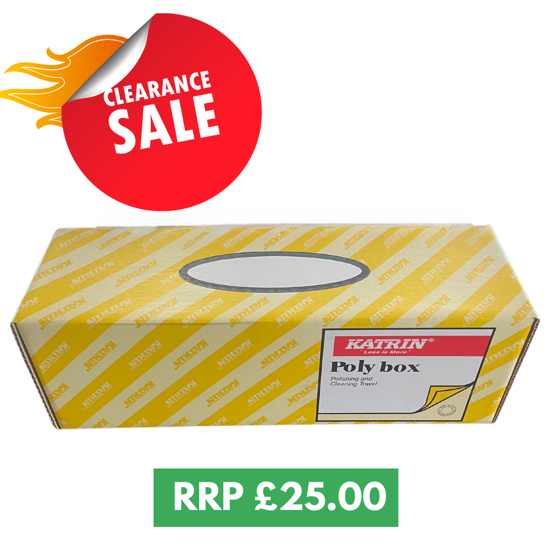 KATRIN |  POLY BOX POLISHING AND CLEANING TOWEL X 75 SHEETS | 57421
