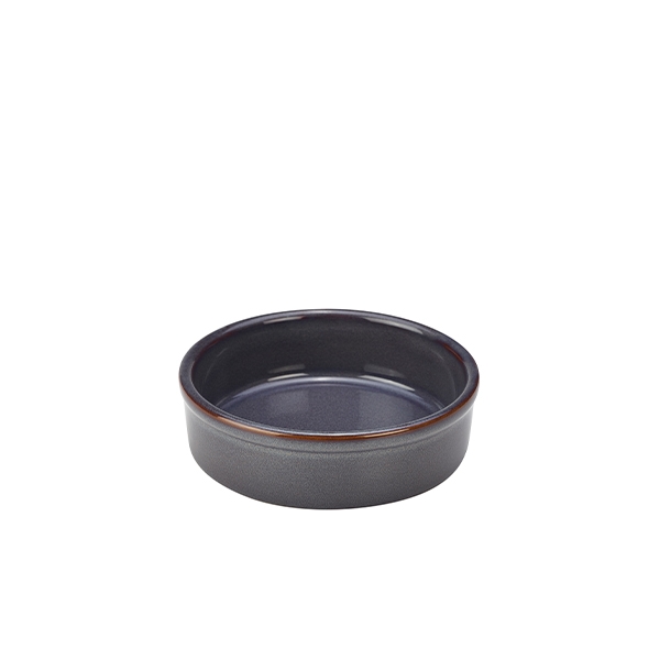 GENWARE | RUSTIC STONEWARE BLUE TAPAS DISH 14.5CM X 12 | TD-BL14