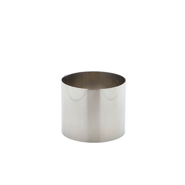 GENWARE | STAINLESS STEEL MOUSSE RING 7X6CM X 12 | MR76