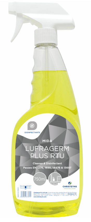 CLOVER | LUFRAGERM PLUS ANTIBACTERIAL CLEANER RTU 750ML | 283