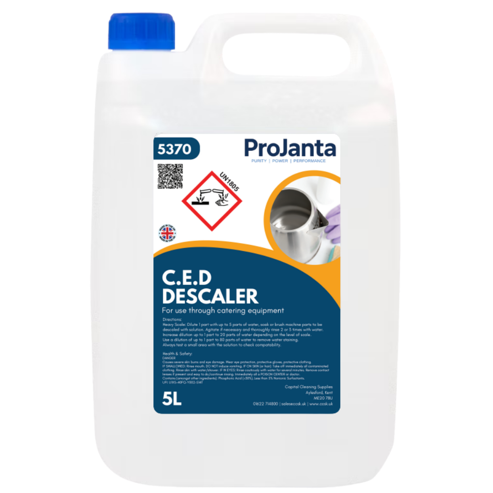 PROJANTA | C.E.D. CATERING EQUIPMENT DESCALER X 5 LTR