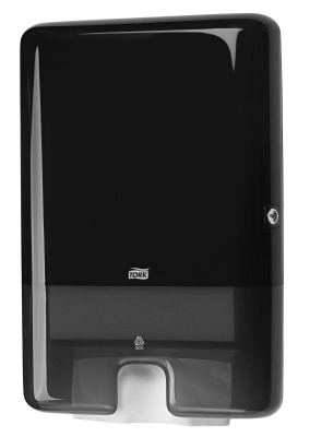 TORK | H2 BLACK INTERFOLD HAND TOWEL DISPENSER X 1 | 552008