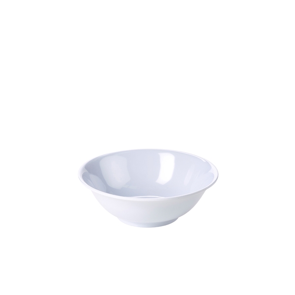 GENWARE | MELAMINE WHITE OATMEAL BOWL 15.2CM X 12 | MEL60B