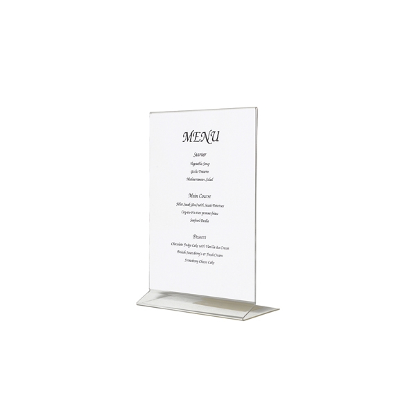 GENWARE | ACRYLIC MENU HOLDER A5 SIZE | MHA5