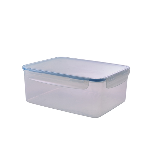 GENWARE | POLYPROPYLENE CLIP LOCK STORAGE CONTAINER 5.5L X 6 | PPCLP55