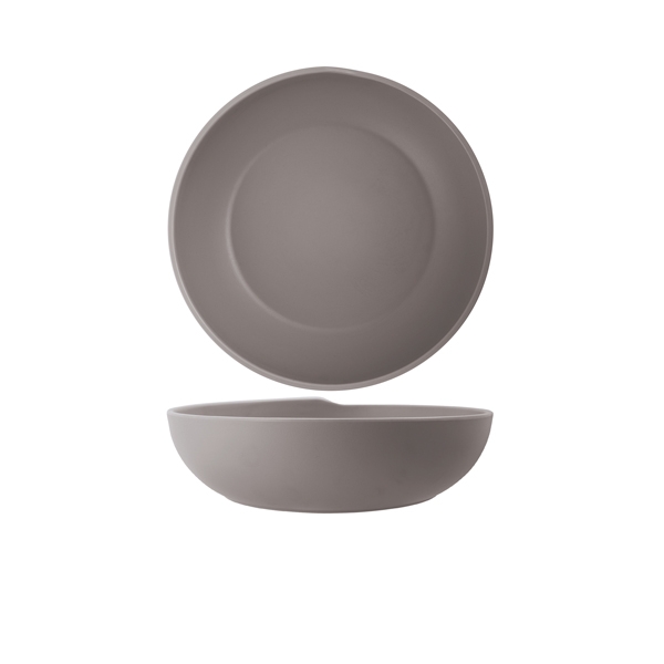 GENWARE | SAND BROWN COPENHAGEN MELAMINE BOWL 28 X 7.5CM X 4 | CP280946