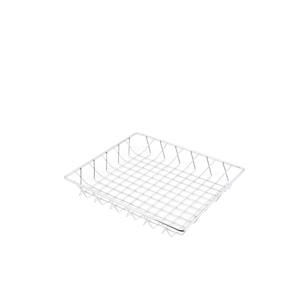GENWARE |  CHROME DISPLAY BASKET 35 X 30 X 5 CM | CDB-3530