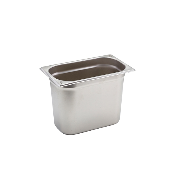 GENWARE | ST/ST GASTRONORM PAN 1/4 - 200MM DEEP | GN14-200