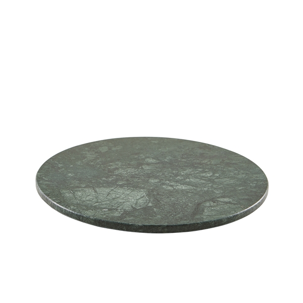 GENWARE | GREEN MARBLE PLATTER 33CM DIA | MBL-33GR