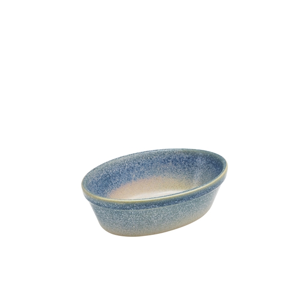GENWARE | FORGE COAST STONEWARE OVAL PIE DISH 16CM X 6 | CT-PD16C