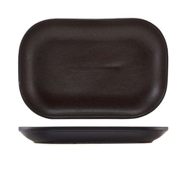GENWARE | ANTIGO STONEWARE RECTANGULAR PLATE 29 X 19.5CM X 6 | RP-AN29