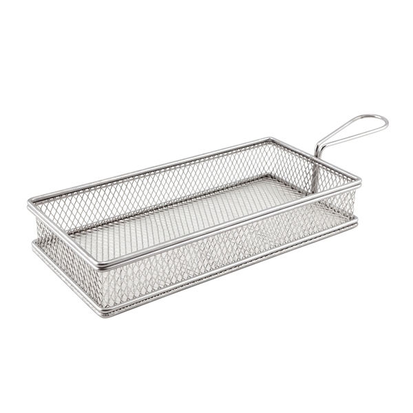 GENWARE | LARGE RECT. SERVING BASKET 26X13X4.5CM X 6 | SVBL2613