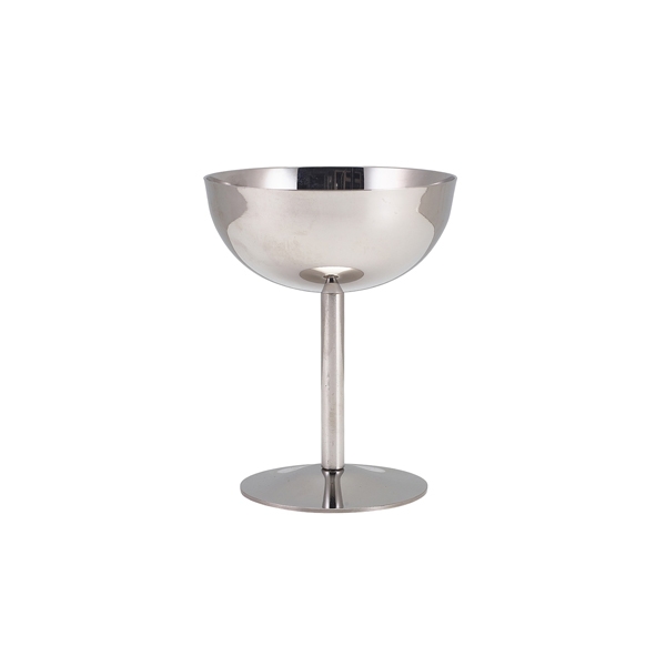 GENWARE | STAINLESS STEEL STEMMED SUNDAE CUP 13CM X 12 | SUNS13