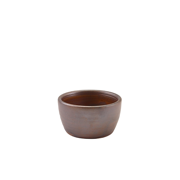 GENWARE | TERRA PORCELAIN RUSTIC COPPER RAMEKIN 13CL X 12 | RAM-PRC4