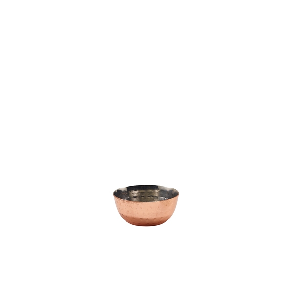 GENWARE | COPPER PLATED MINI HAMMERED BOWL 43ML X 24 | MHB15C