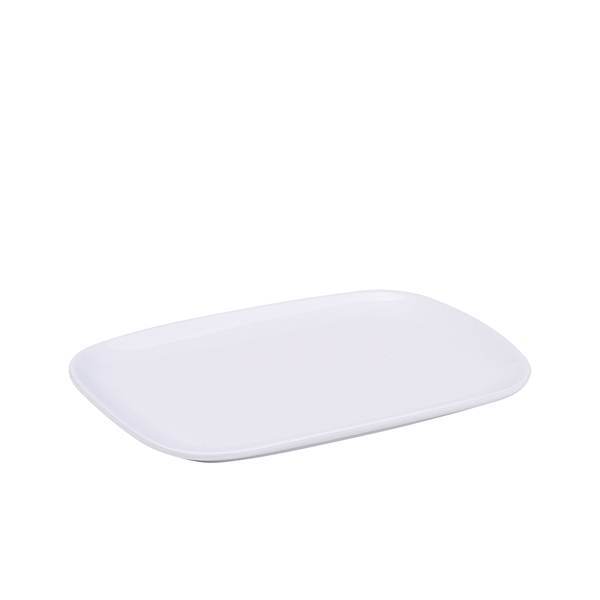 GENWARE | PORCELAIN ELLIPSE RECT PLATE 22.8 X 16.6CM/ 9 X X 6 | 185523