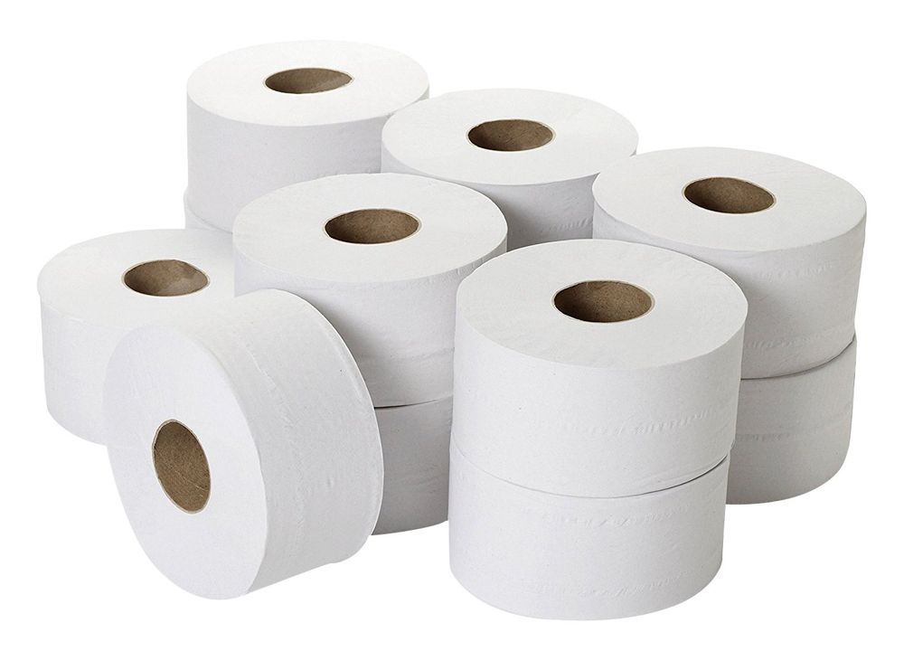 LUCART | MINI JUMBO TOILET ROLLS 150MTR X 12 | 812297