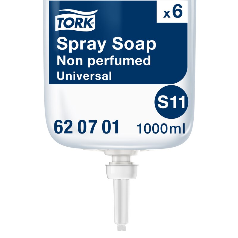TORK | SPRAY UNFRAGRANCED S11 6 X 1 LTR | 620701