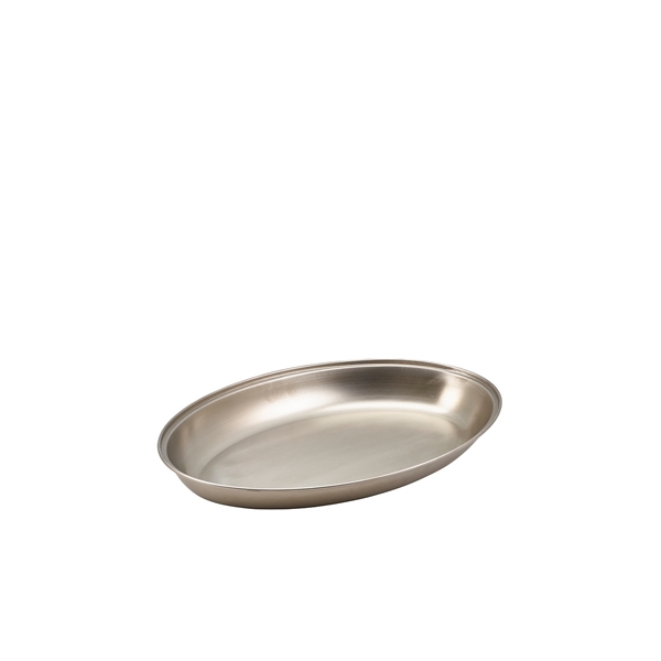 GENWARE | STAINLESS STEEL OVAL VEGETABLE DISH 20CM | 1161