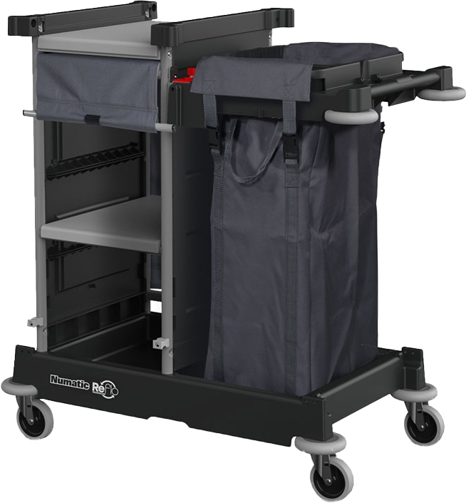 NUMATIC | NUKEEPER SINGLE NKS 1LLR SERVICE TROLLEY | 913198