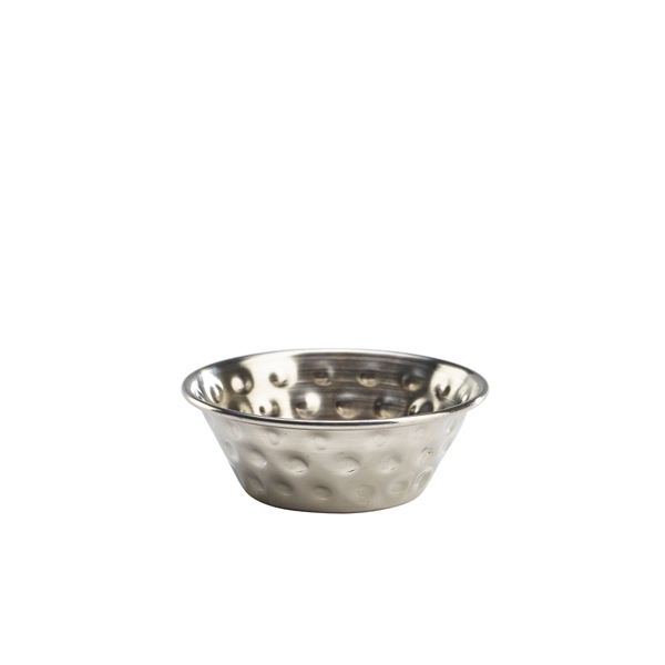 GENWARE | STAINLESS STEEL HAMMERED RAMEKIN 43ML X 24 | RAMSTH115