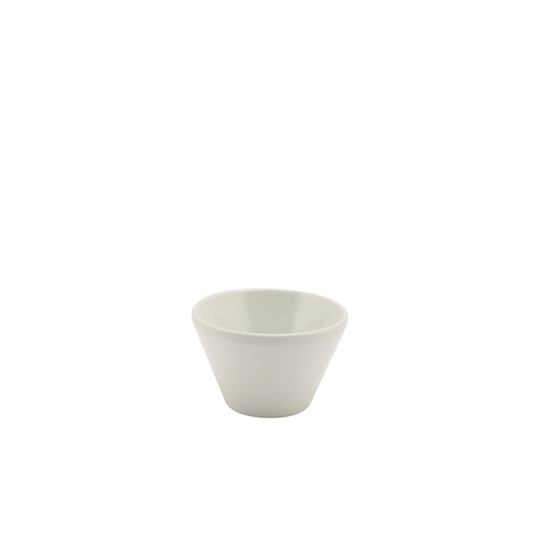 GENWARE |  WHITE MELAMINE CONICAL BUFFET BOWL 8.5 CM | MELCB-10