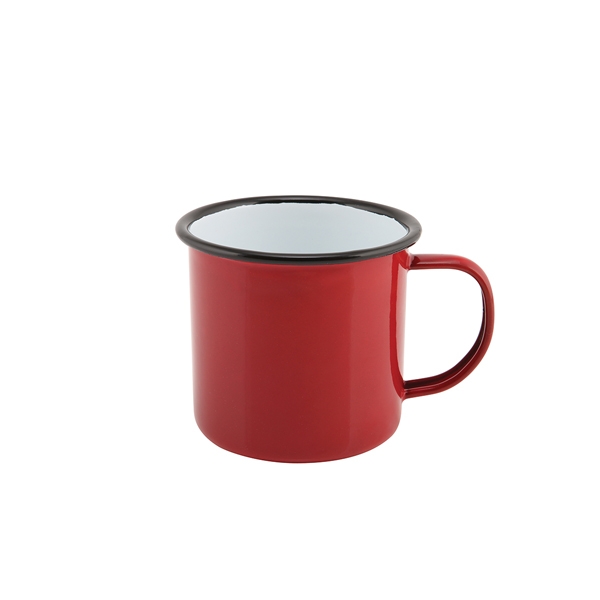 GENWARE | ENAMEL MUG RED 36CL X 12 | 50018RED