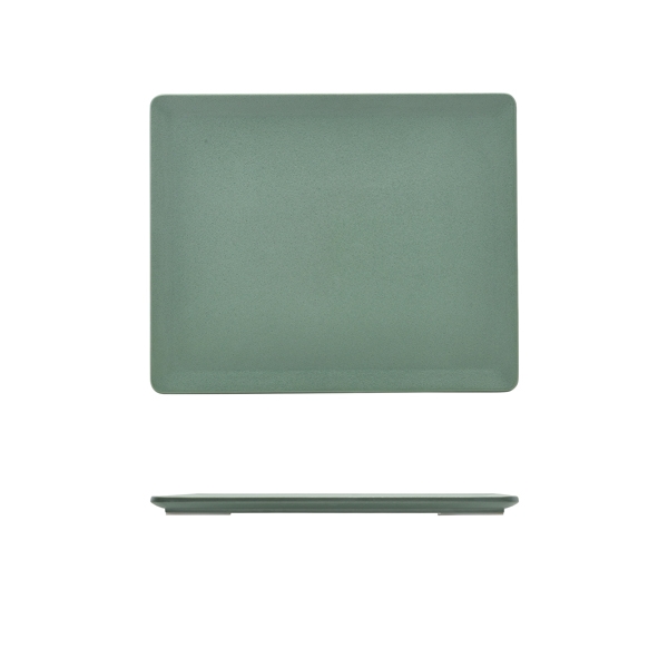 GENWARE | MELAMINE GREEN TABLEAU PLATTER GN 1/2 | TB120367