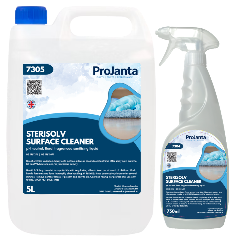 STERI-SOLV | SURFACE CLEANER & SANITISER