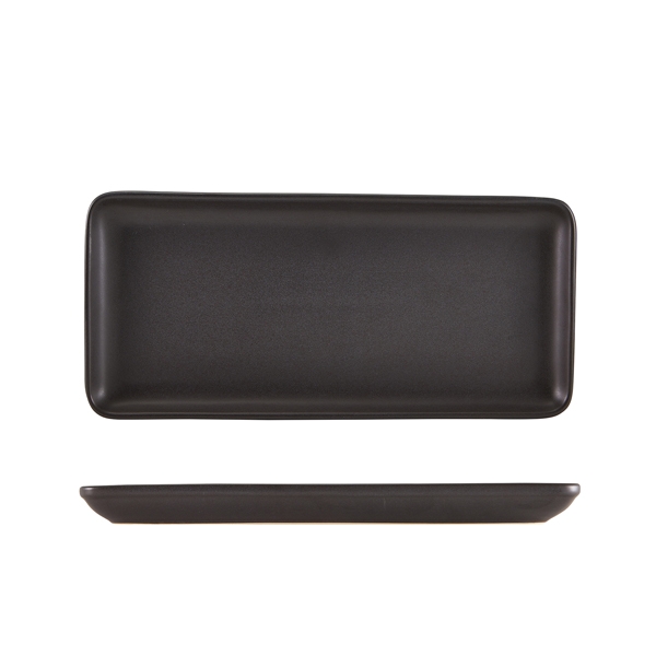 GENWARE | ANTIGO STONEWARE NARROW RECT PLATTER 31 X 14CM X 6 | NR-AN30