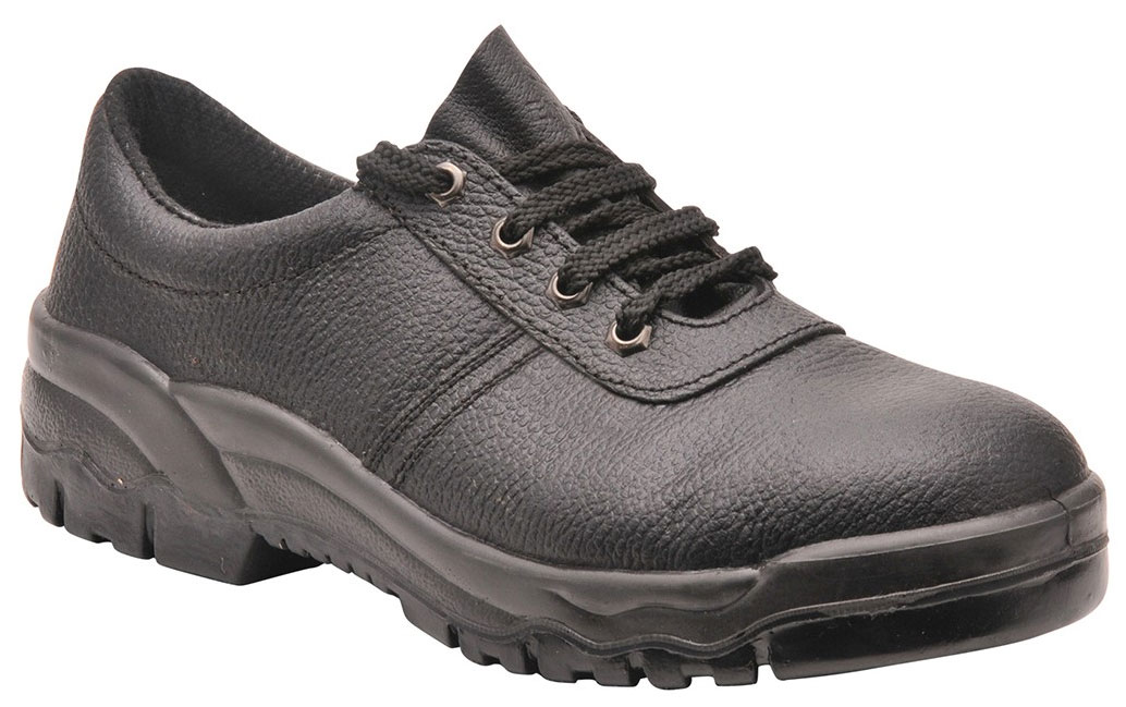 PORTWEST | BLACK DUAL DENSITY SAFETY SHOE | FW14