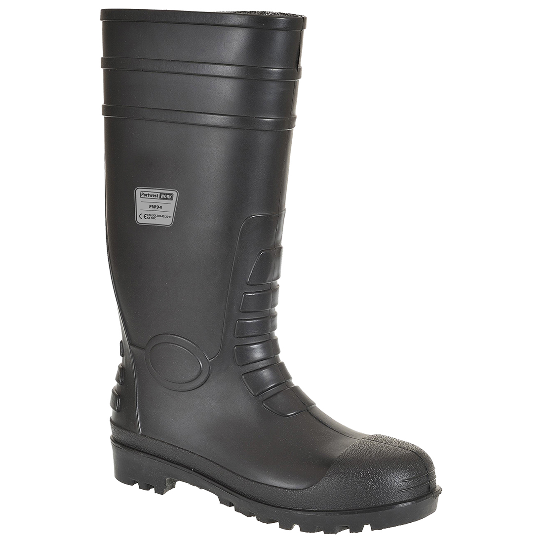 PORTWEST | CLASSIC SAFETY WELLINGTON BOOT BLACK | FW94