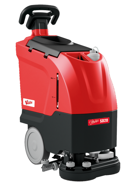 VICTOR | SD20 WALK BEHIND SCRUBBER DRYER X 20L  | V-SD20