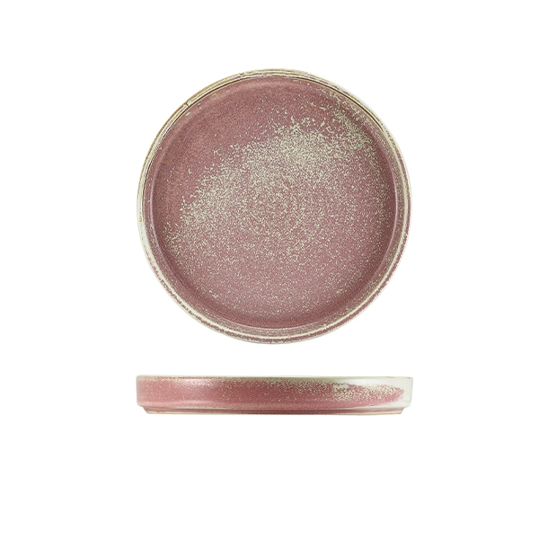 GENWARE | TERRA PORCELAIN ROSE PRESENTATION PLATE 18CM X 6 | PR-PRS18