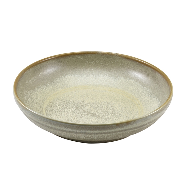 GENWARE | TERRA PORCELAIN MATT GREY COUPE BOWL 27.5CM X 6 | CB-PMG27