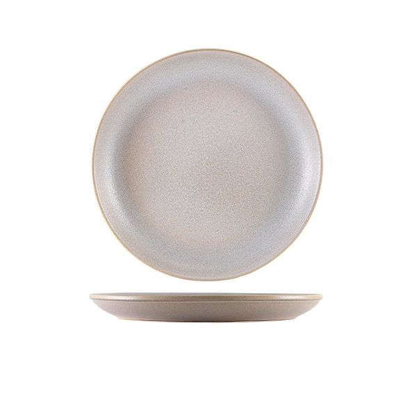 GENWARE | ANTIGO STONEWARE BARLEY COUPE PLATE 19CM X 6 | CP-ABR19