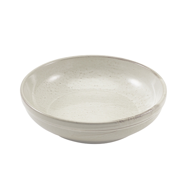 GENWARE | TERRA PORCELAIN GREY COUPE BOWL 23CM X 6 | CB-PG23