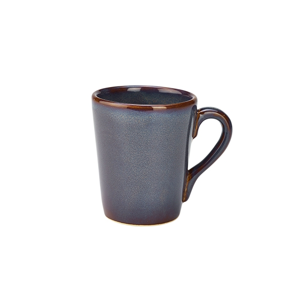 GENWARE | RUSTIC STONEWARE BLUE MUG 32CL X 6 | MUG-BL32