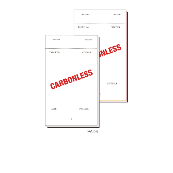 GENWARE | ORDER PAD 50 SHEET DUP NCR 165 X 95MM BOX 50 | PAD4